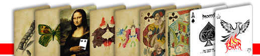 Metamorphosis, Mona LisaÂ´s Secret, Rorschach Ink Blot, Heirloom Deck, Phoenix Deck